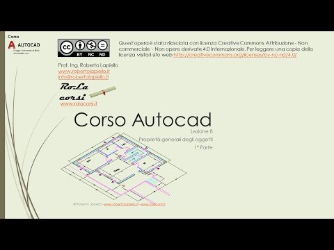 Video: Come ottengo il pannello delle proprietà in AutoCAD?