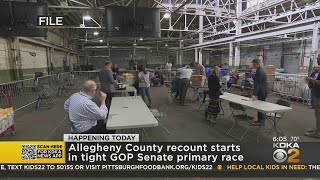 Allegheny County to begin recount of GOP primary