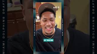 Phins Up, Chris Johnson! 🐬 #nfldraft #sandiegostate #dolphins