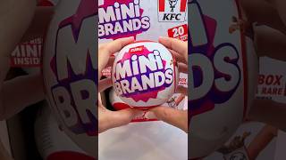 Unboxing Mini Brands KFC 🍟🍗🥤 #minibrands #kfc #unboxingtoys