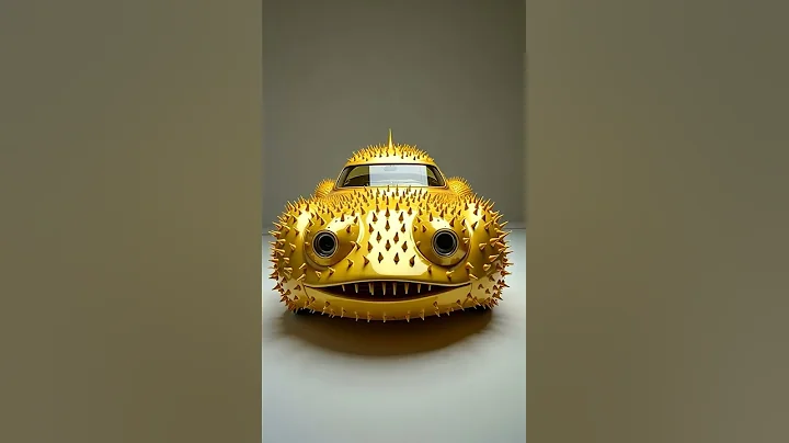 Sea Creatures Transform Into Epic Cars! 🐙🚗 #shorts