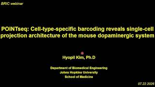 POINTseq: Cell-type-specific 바코딩 기반 개별 뉴런 투사 패턴 맵핑 및 이를 통한 마우스 중뇌 도파민 뉴런의 투사 아키텍처 규명