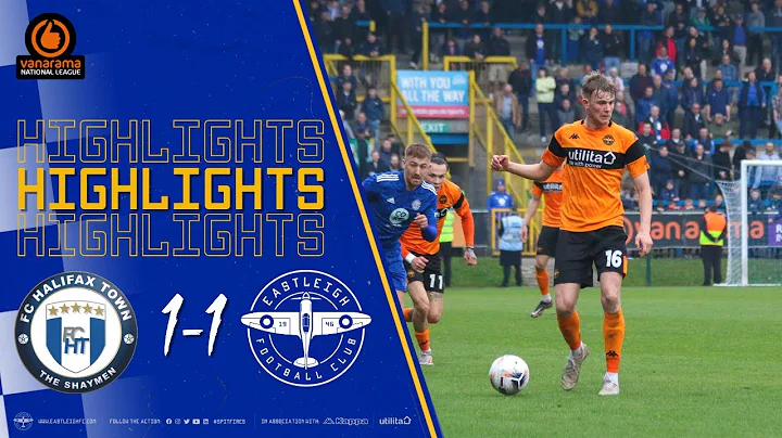 HIGHLIGHTS | FC HALIFAX TOWN 1-1 SPITFIRES | Vanarama National League | 29/04/23