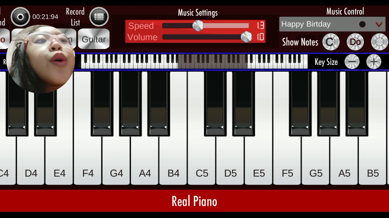 How to Play Happy birthday on a Piano - YouTube