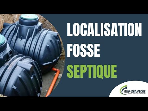 Certifiez l’emplacement exact de votre fosse septique par ERP SERVICES #géolocalisation #réseaux
