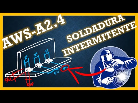 Video: ¿Qué es una soldadura de filete intermitente en cadena?