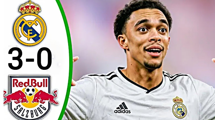 ملخص مباراة ريال مدريد ضد سالزبورج  | اهداف ريال مدريد في كأس العالم للأندية | ملخص مباريات اليوم