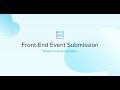Front-end Event Submission