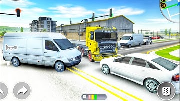 Drive Simulator 21 - Deliver Material Crates To The Construction Site