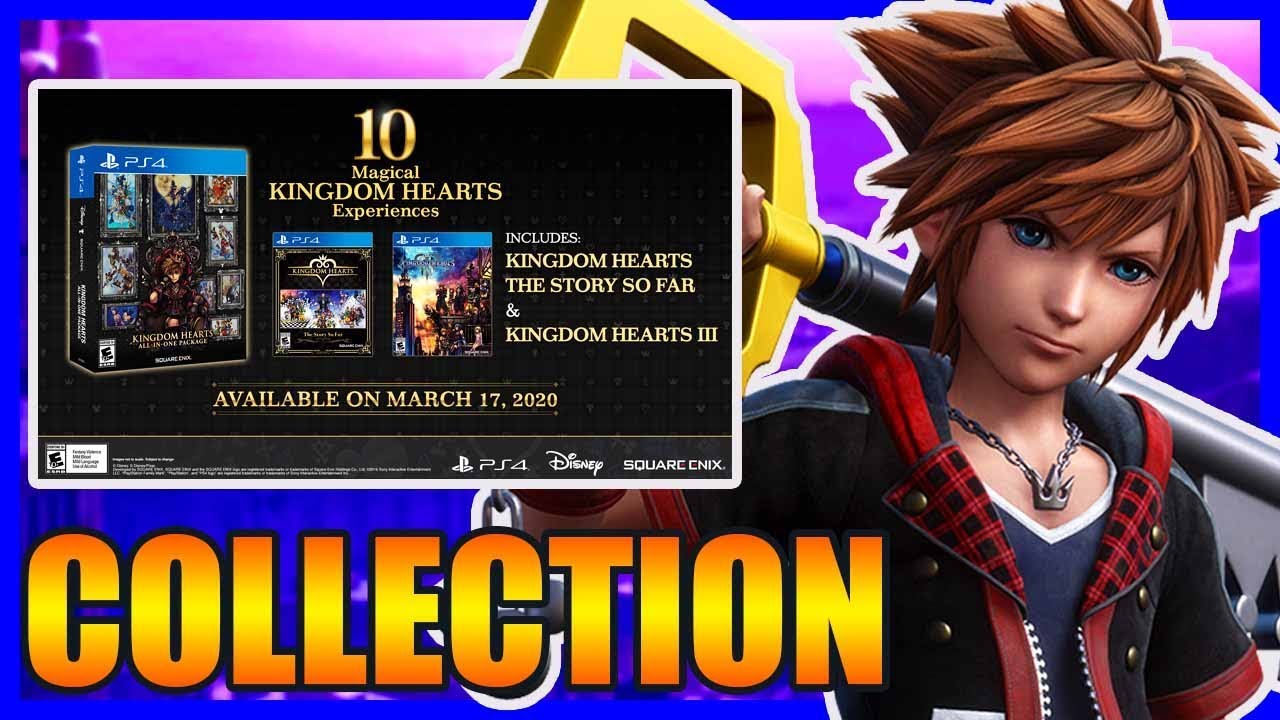 Here's what you get in the new Kingdom Hearts All-in-One Package for PS4