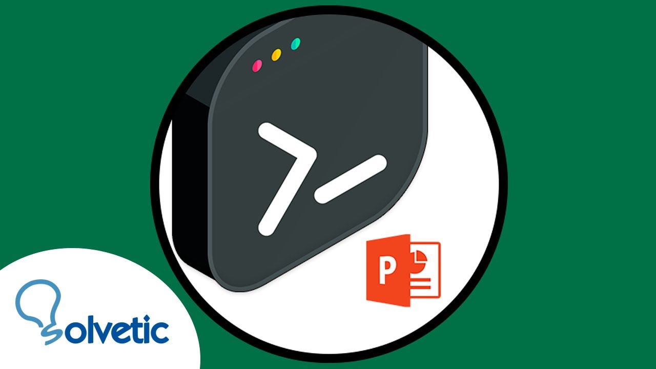 🟠 ABRIR POWERPOINT desde CMD o PowerShell ️ Comando - YouTube