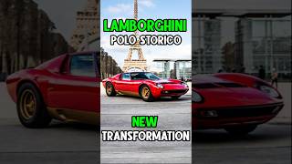 Lamborghini Polo Storico Insane Transformation Supercar From Dead to Alive 🔥 #lamborghini #shorts