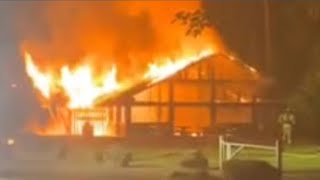 Historic Grand Shelter destroyed in suspicious fire at Lewisville Regional Park