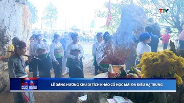Lễ dâng hương Khu di tích khảo cổ học Mái Đá Điều Hạ Trung