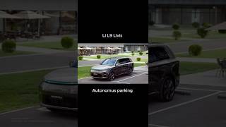 Demo of Li Auto L9 Livis showing its agent capability during autonomous parking.