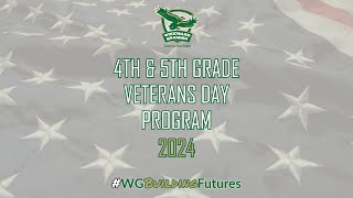 4th & 5th Grade Veterans Day Program