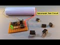 How to test Optocupler without Multimeter - Easy DIY Usefull testing Circuit | 3.7v LED flasher