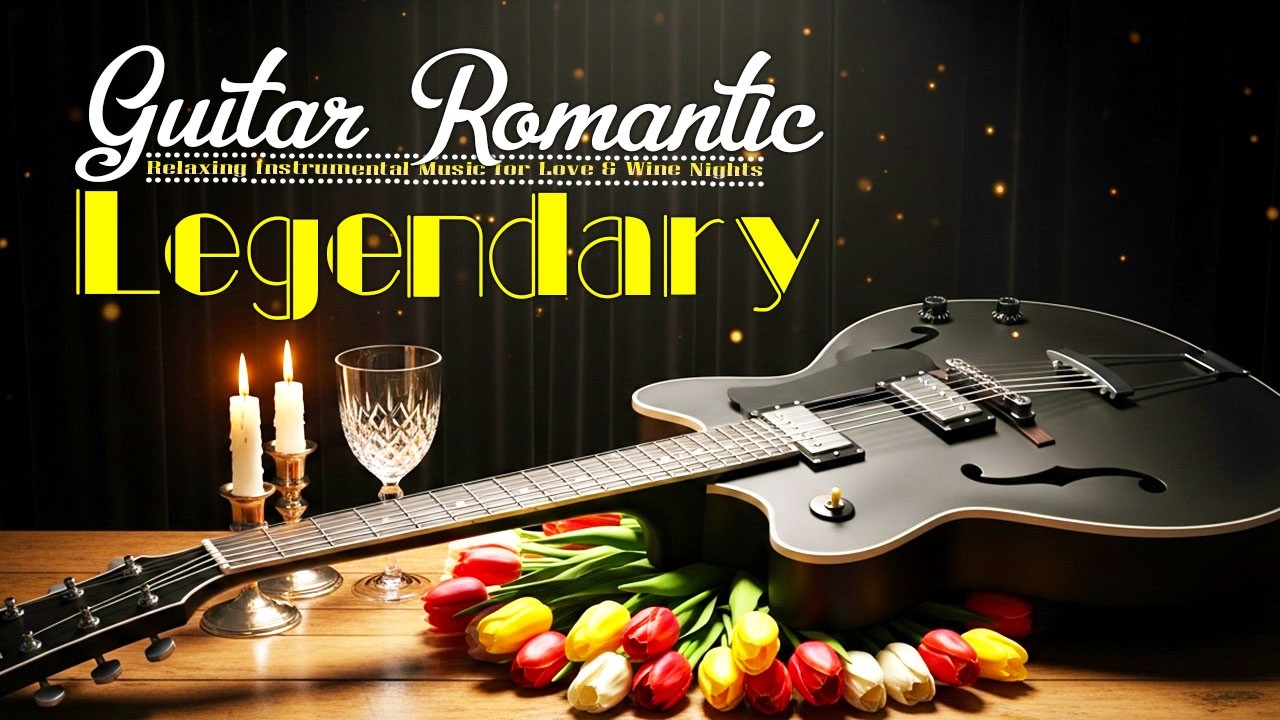 Legendary Guitar Romantic 🎸 | Relaxing Instrumental Music for Love & Wine Nights 🍷✨