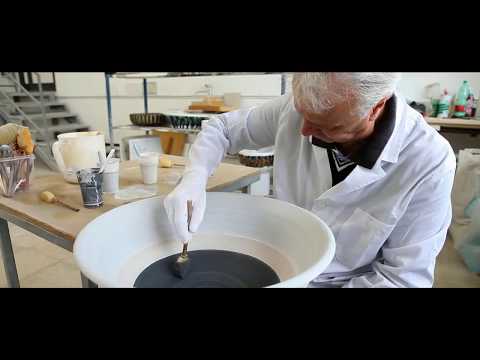 Изготовление раковин Azzurra на заводе #часть 3