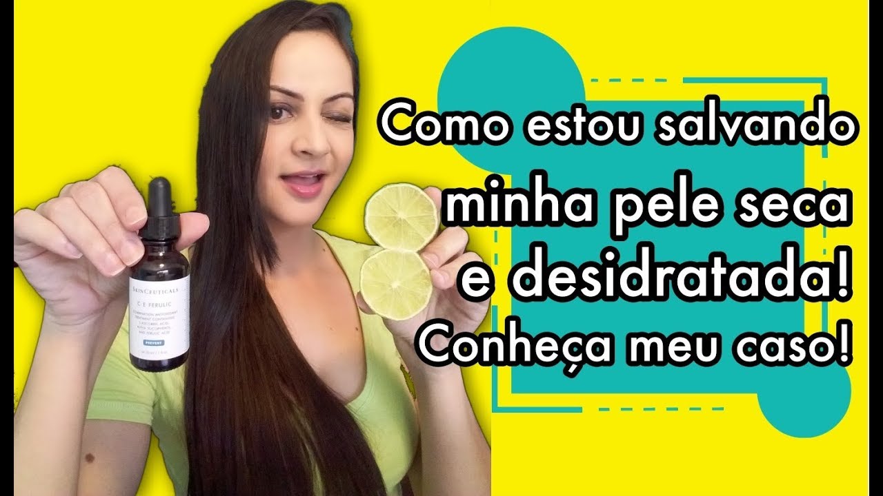 Como estou salvando minha pele seca e desidratada com a nutrição e dermatologia!