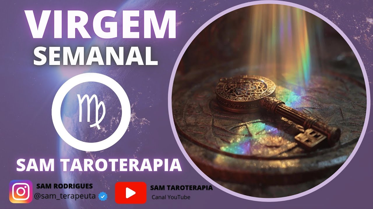Virgem ♍🔑 A chave virou, abertura de caminhos ✨🙏🏻🕯️🌞 #tarot #tarotcards #virgo #