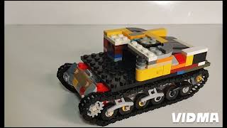 Lego Tank tutorial m3 lee