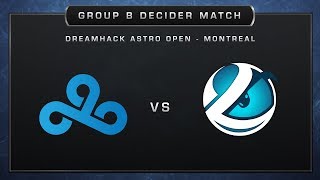 Cloud9 vs Luminosity - Cache - Group B - DreamHack ASTRO Open Montreal 2017