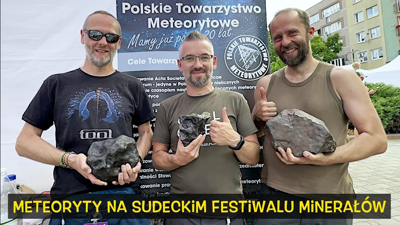 Meteoryty na Sudeckim Festiwalu Minerałów w Lubaniu (2025)