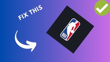How to fix NBA app not working