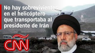 Murió el presidente de Irán, Ebrahim Raisi, en accidente de helicóptero
