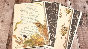 Envelope Journal - Getting Started - Autumn / Fall Themed - Part 1 - Junk Journal