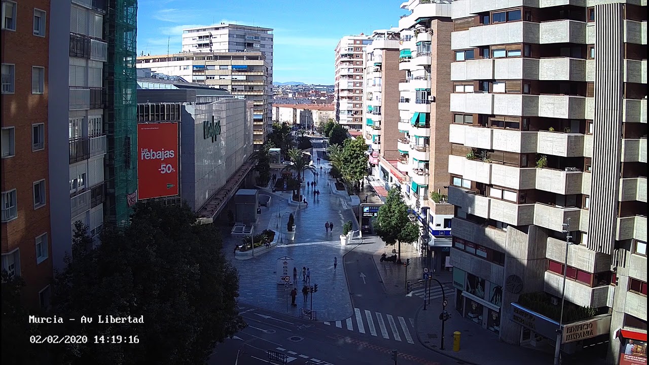 Webcam Murcia - Murcia Maratón - 2 febrero 2020