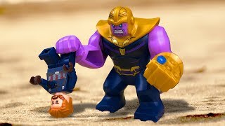 LEGO Мультики про Супергероев Танос против Мстителей