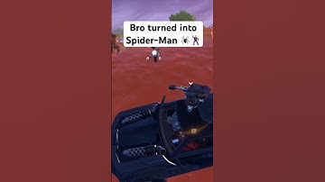 Bro Turned Into Spider-Man 🕷️🕺 #fortnite #shorts #gaming