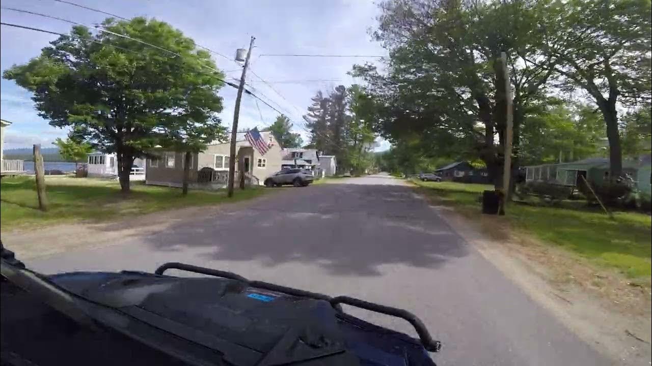 ATV Trail ride from Roxbury to Oquossoc Maine YouTube