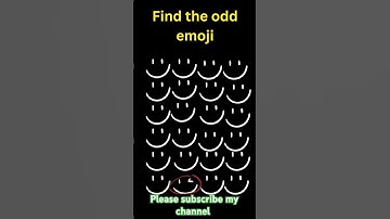 find the odd emoji||find the difference emoji #short #video #youtube #viral#rajsweta #vlog #trending