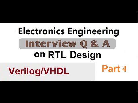 #VerilogVHDL RTL Interview