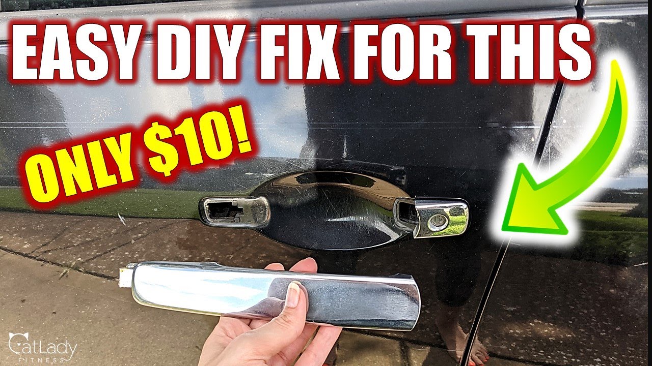 Fix & replace your car door handle AT HOME for only $10! - Nissan Rogue
