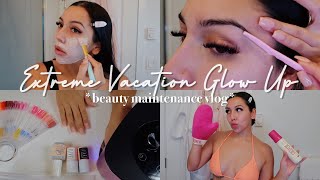 WEEKLY BEAUTY MAINTENANCE *Vacation Prep* | Self Tanning &amp; Pamper Routine, Nails, Lip Filler + MORE
