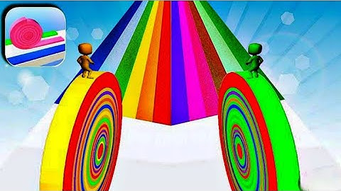 Layer Roll- All Levels Mobile Gameplay - Very Satisfying and Relaxing ASMR - Video Gameplay BUCHAC87