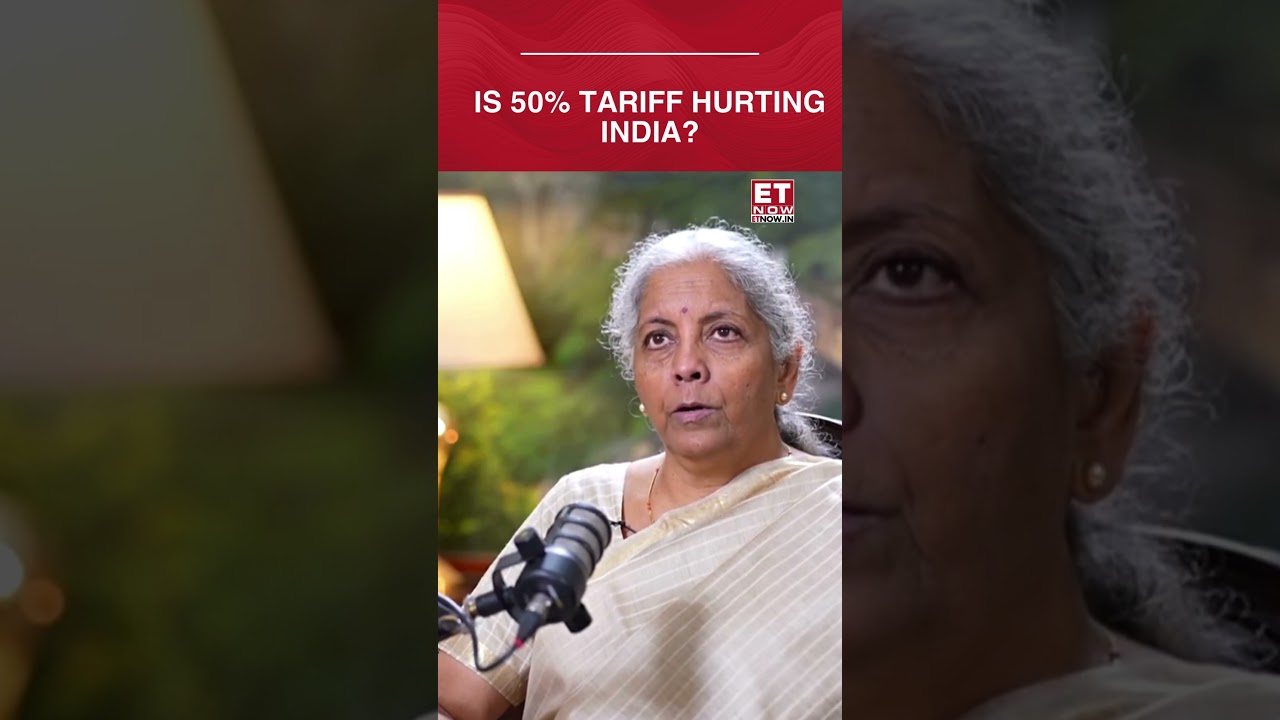 Is Trump's 50% Tariff Hurting India? Here's What FM Nirmala Sitharaman Says On Trump #shorts