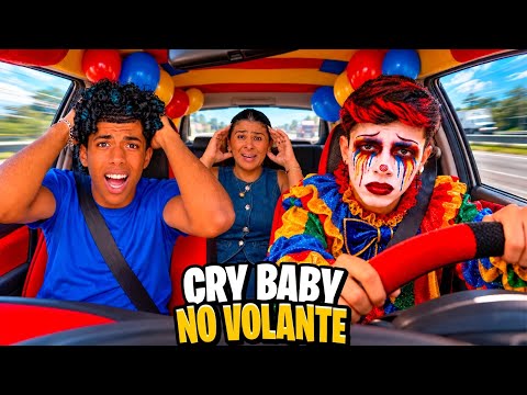 THE CRY BABY TRAPPED US INSIDE THE CAR!🚗😭 *Estevan is possessed
