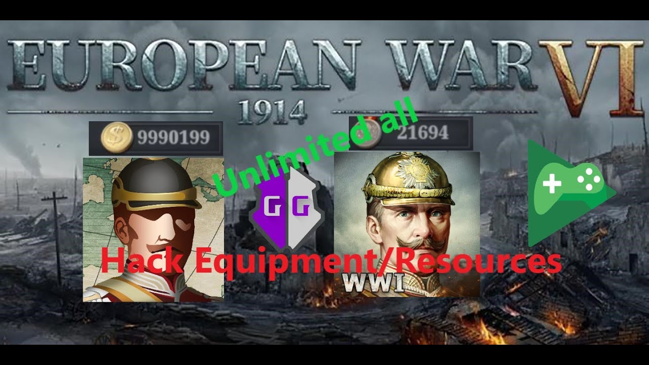 European War 6 1914 hack ALL in ONE YouTube
