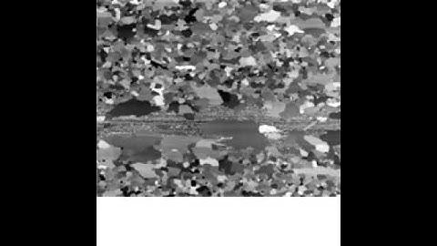 Recrystallization of aluminium