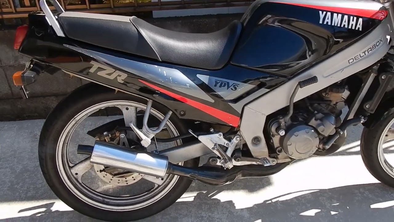 YAMAHA TZR125 (3TY) 1990 - YouTube