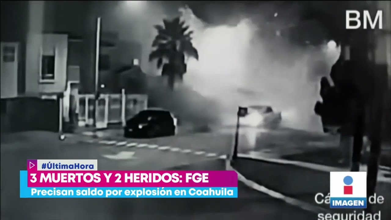 Confirman la muerte de tres personas en explosión en Saltillo, Coahuila