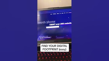 Find Your Digital Footprint (easy)