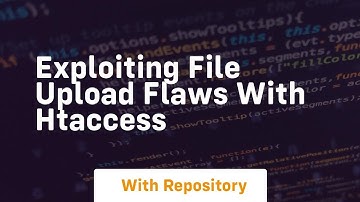 Exploiting file upload flaws with htaccess