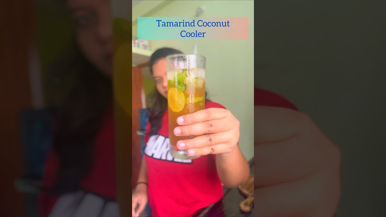 Weird Summer Drink 🍹😛| Tamarind Coconut Cooler | 