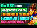 DO 0 A 100 MIL REAIS COM TIBIA - BOSSES ABENÇOADOS